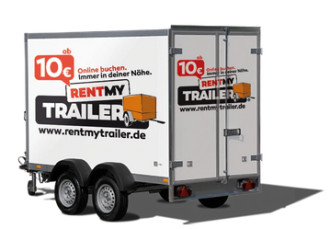 Kofferanhänger Tandem Ges. Gew. 2000 kg Augsburg