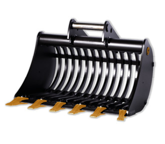 Henle Abbruch- u. Sortierlöffel QC01 K1 500 mm Schnittbreite 