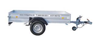 PKW Anhänger Pritsche offen, Ges. Gew. 750 kg 