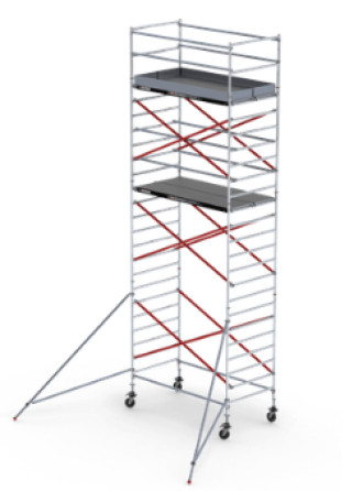 Rollgerüst Altrex RS Tower 52 Fahrgerüst 12,20 m Arbeitshöhe Krefeld