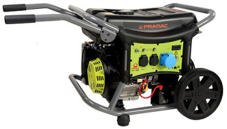 Stromerzeuger 6,1 KVA PRAMAC WX 700 - AVR / Inverter Germering