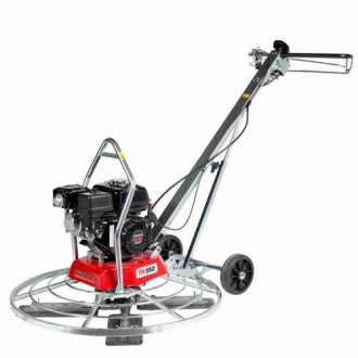 Glättmaschine/ Betonglätter / Estrichglätter mit Benzinmotor mit Glättflügel Ø 950mm und Ausgleichsscheibe Ø 980mm TR 950 P Standard Benzin 6,5 PS, Contec 