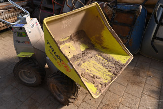 Elektro – Minidumper Radandrieb, hydraulische Kippfunktion, 4×4, Truxta EB300 Power Tip