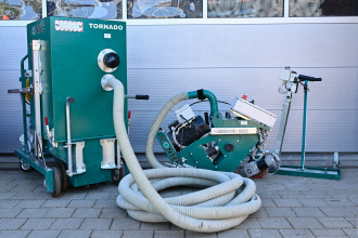 Śrutownica MODUL 200XL i system filtrów TORNADO B, klasa M wraz z wózkiem magnetycznym 70 cm, Contec 