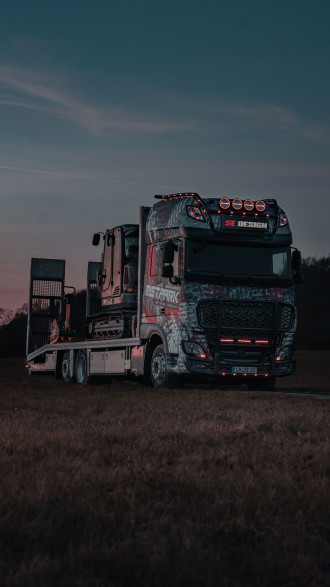 Transport von Baumaschinen/Landwirtschaftlichen Maschinen