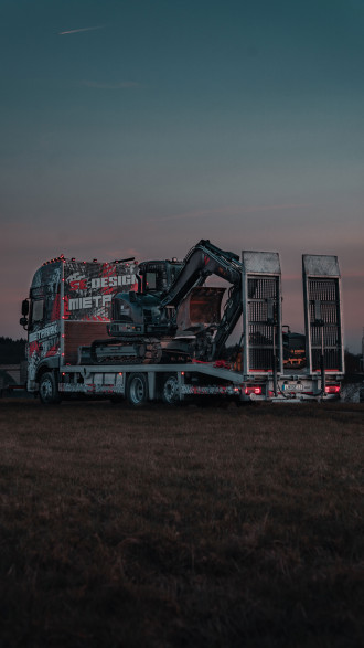 Transport von Baumaschinen/Landwirtschaftlichen Maschinen