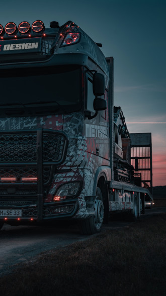 Transport von Baumaschinen/Landwirtschaftlichen Maschinen