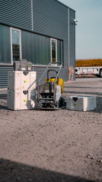 Wacker Neuson APS1135e Elektro Rüttelplatte 