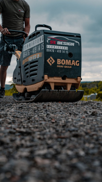 Bomag BPR 50/55 Rüttelplatte