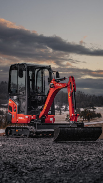 Kubota KX016-4 1,6t Minibagger 