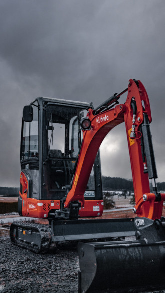 Kubota KX016-4 1,6t Minibagger