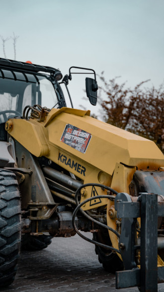 Kramer 8085T Teleskopradlader Arbeitshöhe und Reichweite 4,5 m