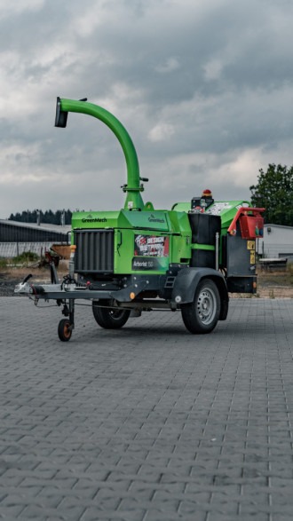 Greenmech Arborist 150 Häcksler mx. Stammdurchmesser 15 cm 