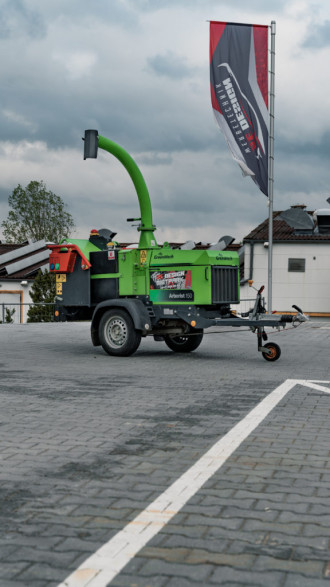 Greenmech Arborist 150 Häcksler mx. Stammdurchmesser 15 cm