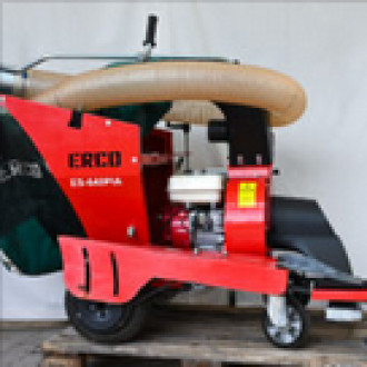 Laubsauger/ Laubkehrmaschine/ Abfallsammeln fahrbar mit Antrieb und großem Laubauffangbeutel, ES-650 PIA, Erco 