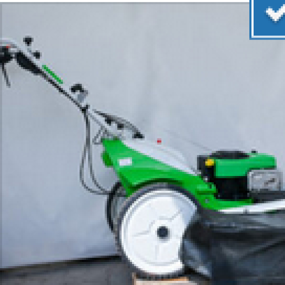 Hochgrasmäher Wiesenmäher Rasenmäher 53cm Schnittbreite Mulcher mit Fahrantrieb MB6RV Viking