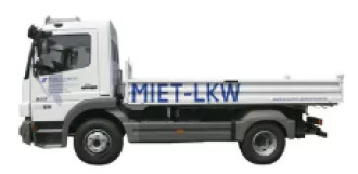 LKW Dreiseitenkipper 7,49 t Mercedes-Benz Atego 823 K 