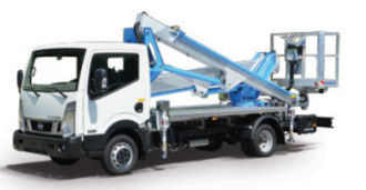 Multitel MX 250 LKW Bühne Selbstfahrer Hebebühne 