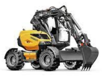 Mecalac 7 MWR Mobilbagger Zürich