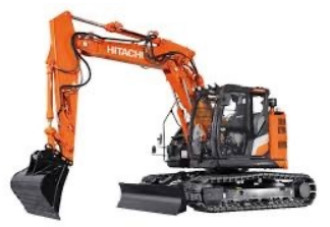 Hitachi ZX 135 US Pads Raupenbagger Gummipads Zürich