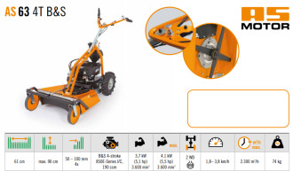 Hochgrasmäher AS-Motor AS 63 4T Mulcher