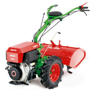 Agria 3400 D Einachser mit Kreiselegge Lipco UK-100 