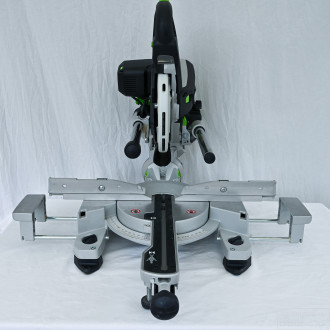 Kappsäge Festool KS 60E, inkl. Winkelschmiege und Schnellbauzwinge