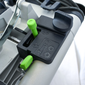 Kappsäge Festool KS 60E, inkl. Winkelschmiege und Schnellbauzwinge