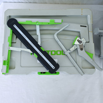 Kappsäge Festool KS 60E, inkl. Winkelschmiege und Schnellbauzwinge