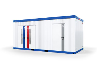 BASIC LINE WC D/H/CAP WC Container Toilettencontainer barrierefrei Damen und Herren 
