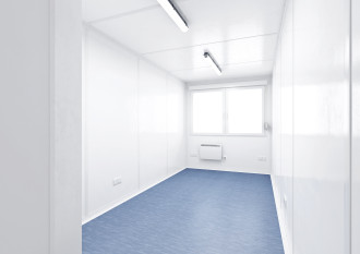 Raumcontainer mit Windfang Raum- & Bürocontainer