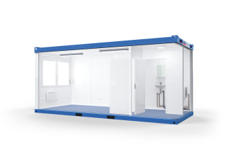 Wohncontainer mit WC/Dusche Raumcontainer 20 ft