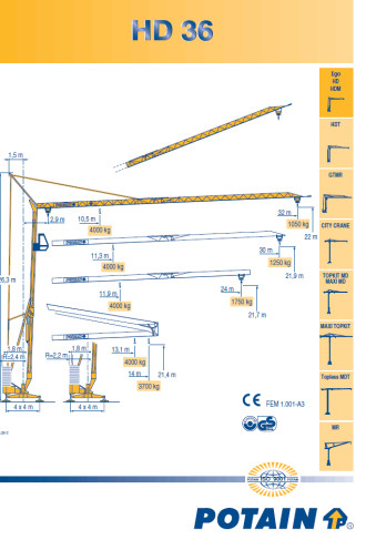 POTAIN HD36 FU 