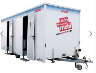 mobi TRAILER 610 Großer Toilettenwagen 