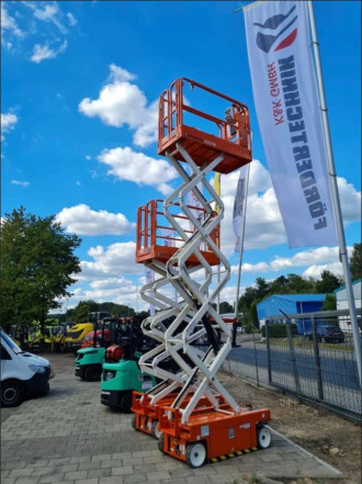 Scherenarbeitsbühne Snorkel A3219E 7,79m 