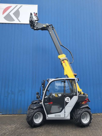 Teleskoplader Wacker Neuson TH412 HV/Weidemann, Stapelhöhe 4259mm, Nutzlast 1200kg