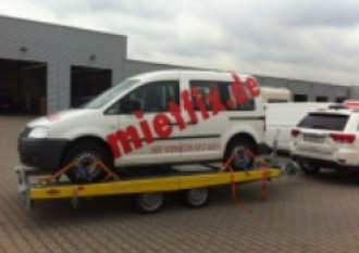 Autotransportanhänger 3.000 kg Ges.-Gew. Hochlader 4300x2080cm Ladefläche 
