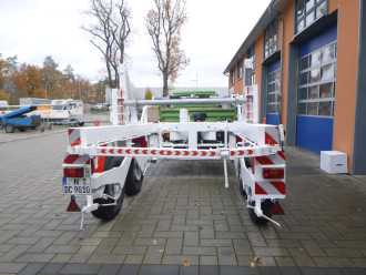 Lancier Kabeltrommelanhänger 18 Tonnen 4 Meter Trommel