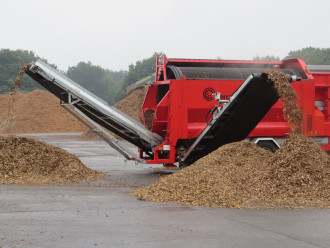 Mobile Trommelsiebanlage mieten - 5 bis 80mm Lochdurchmesser