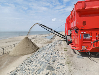 Mobile Trommelsiebanlage mieten - 5 bis 80mm Lochdurchmesser