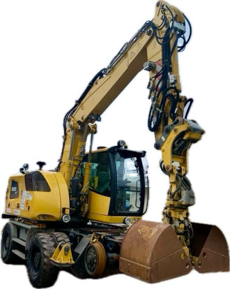 Liebherr A922 Rail Zweiwegebagger mit Bioöl 