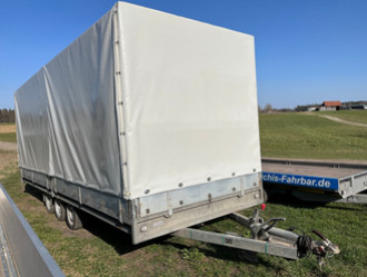 Tridem Planenanhänger 3500kg Sigmaringen