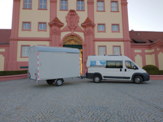 Bauwagen 3,5 m mit 80kmh Zulassung Sigmaringen