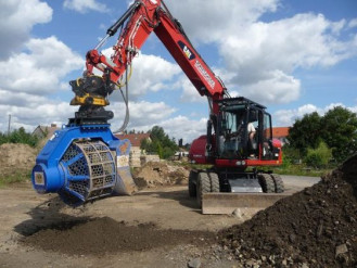 Hydrauliczna łyżka przesiewająca BVR 12 C Trevi