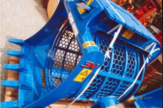 Łyżka przesiewająca koparki hydraulicznej BVR 09 Trevi