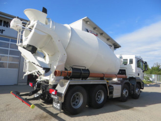 Betonmischer MAN 32.420 8x4 Stetter 9 cbm