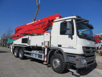 Betonpumpe Putzmeister 36m/4 Z Mercedes Benz 2636 
