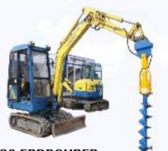 Erdbohrer Minibagger