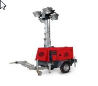Lichtgiraffe mit Generator 9m Saarbrücken