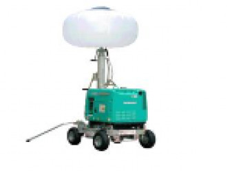 Lichtgiraffe mit Generator Saarbrücken